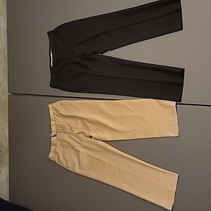 34x32 Lot of 2 Perry Ellis Portfolio men's dress pants